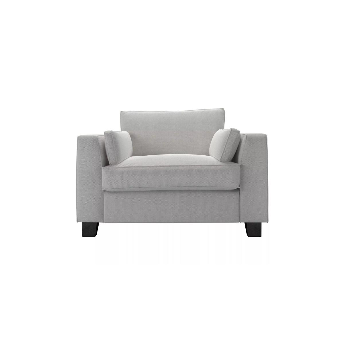 Bowie Loveseat in Nimbus Aquaclean Clever Velvet – image 2