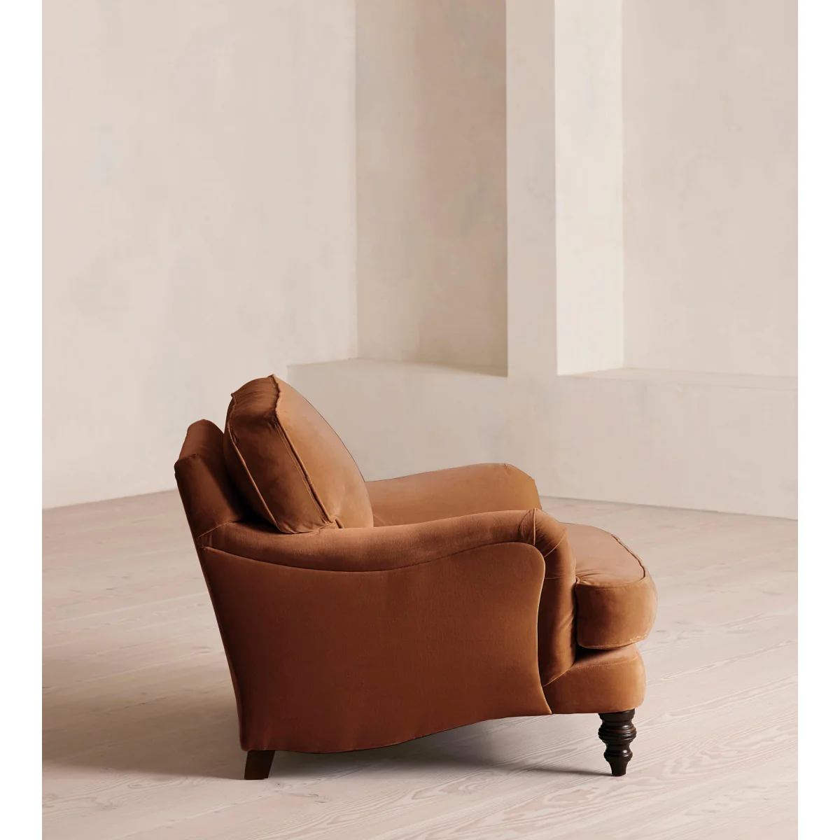 Arundel Loveseat, Velvet, Cinnamon – image 4
