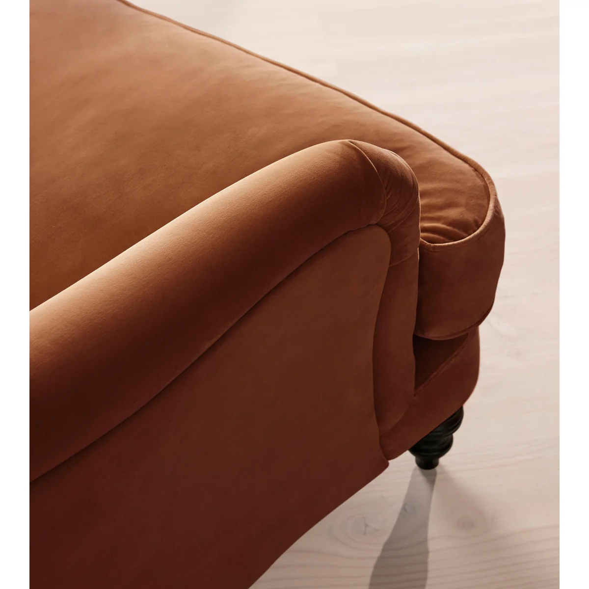 Arundel Loveseat, Velvet, Cinnamon – image 7