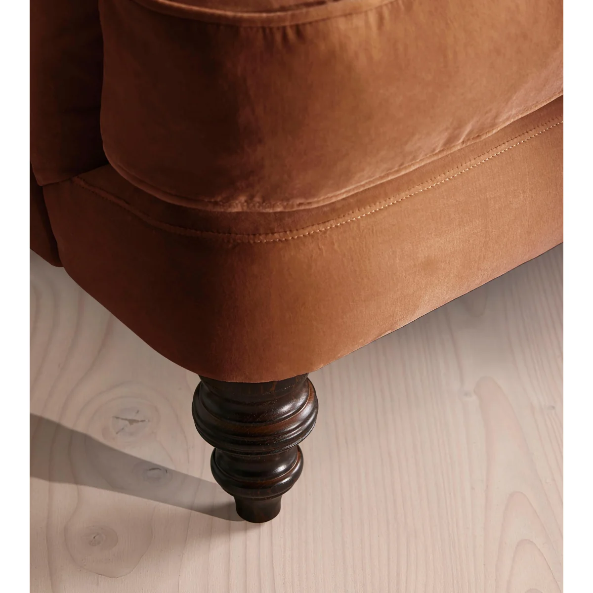 Arundel Loveseat, Velvet, Cinnamon – image 8