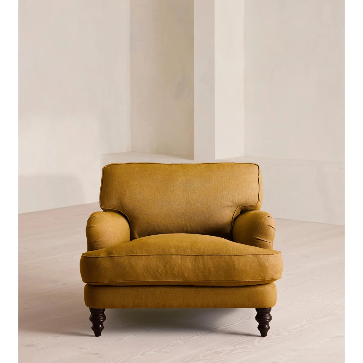 Arundel Loveseat, Linen, Turmeric – image 3