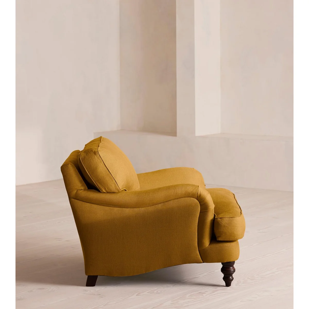 Arundel Loveseat, Linen, Turmeric – image 4