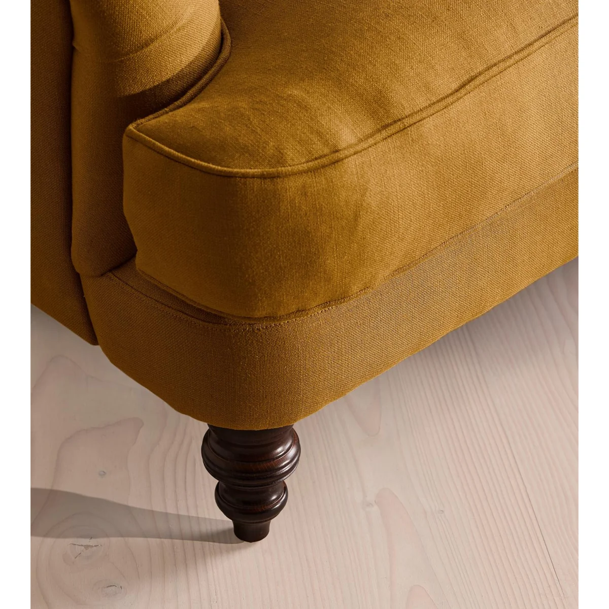 Arundel Loveseat, Linen, Turmeric – image 6