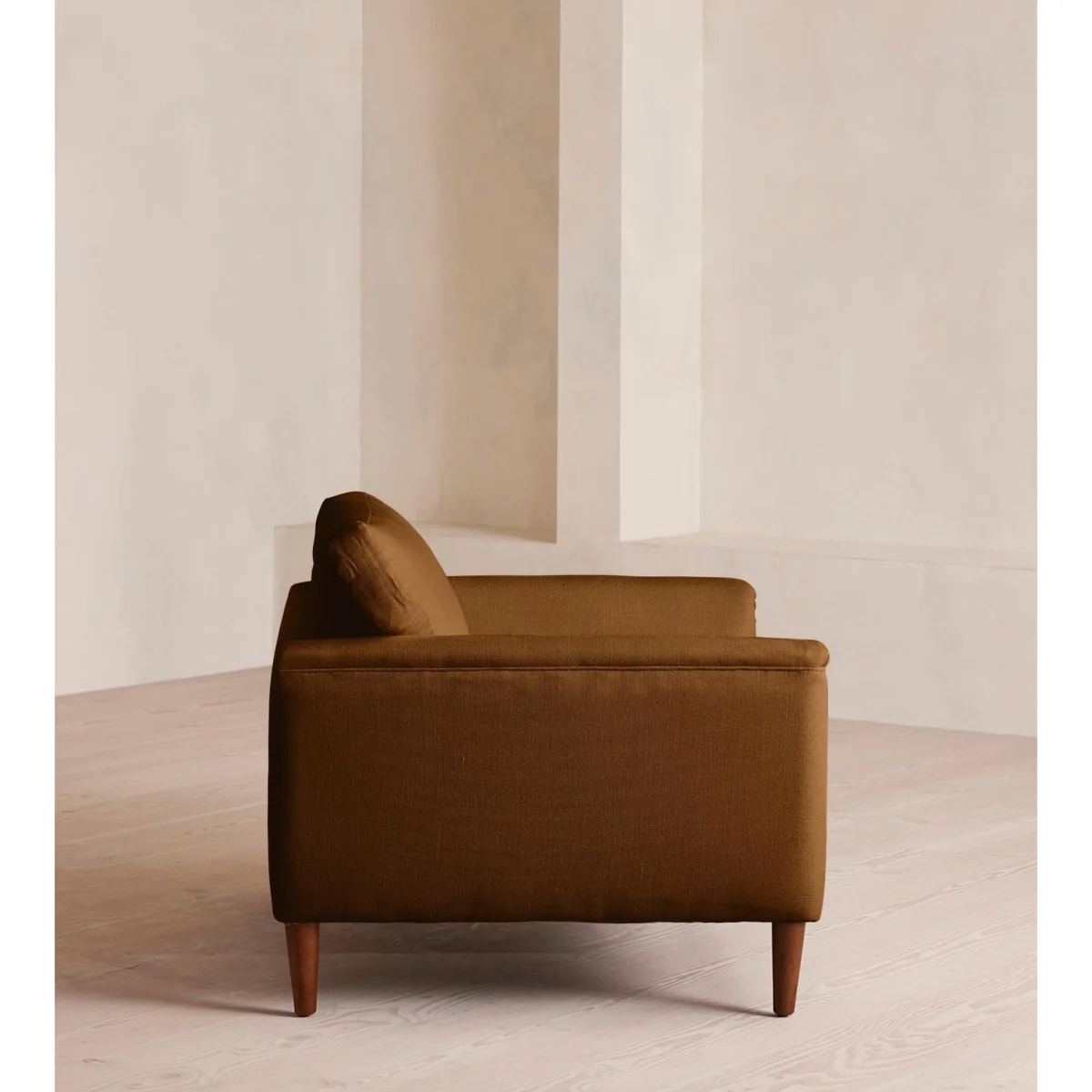 Reya Loveseat, Linen, Terracotta, UK – image 4