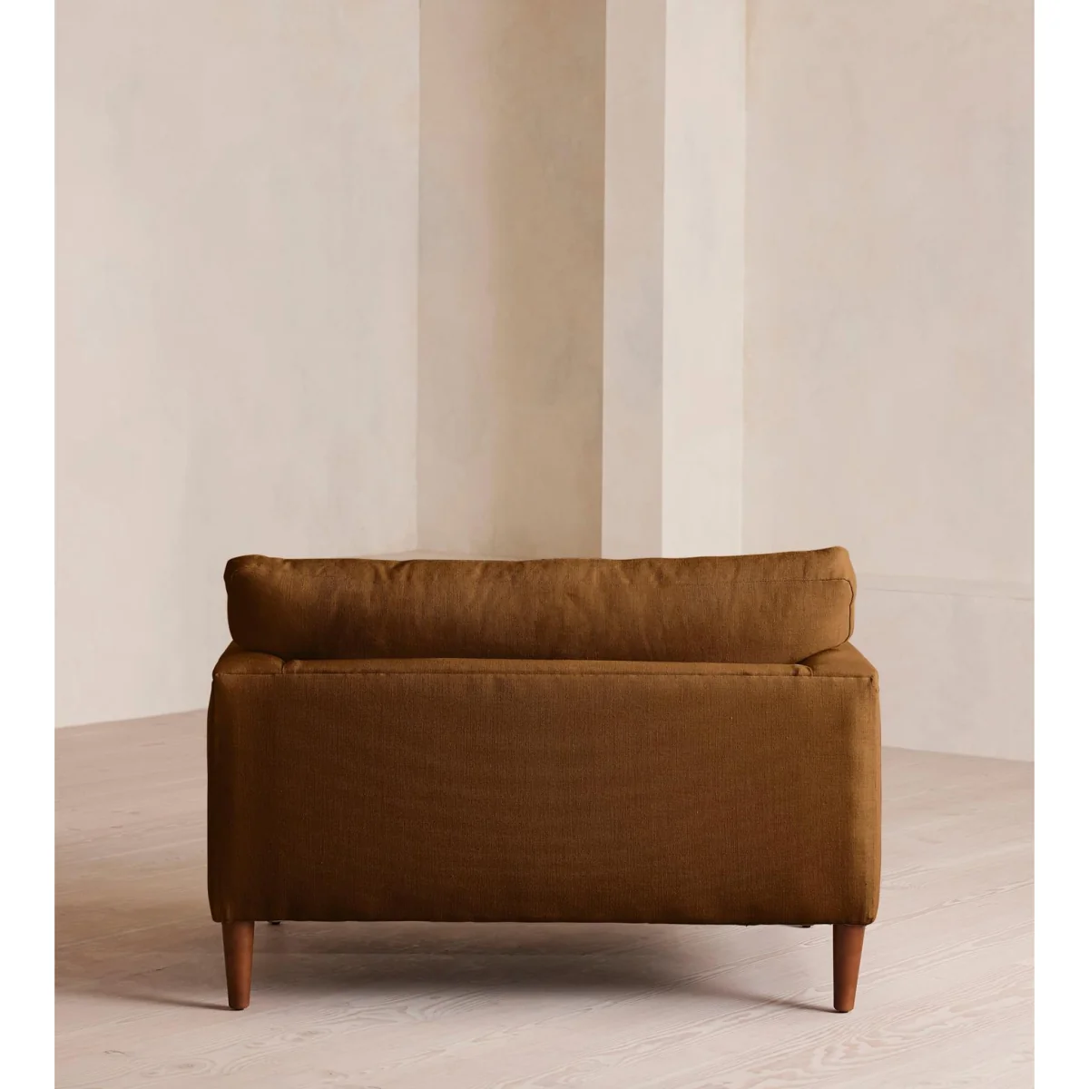 Reya Loveseat, Linen, Terracotta, UK – image 5