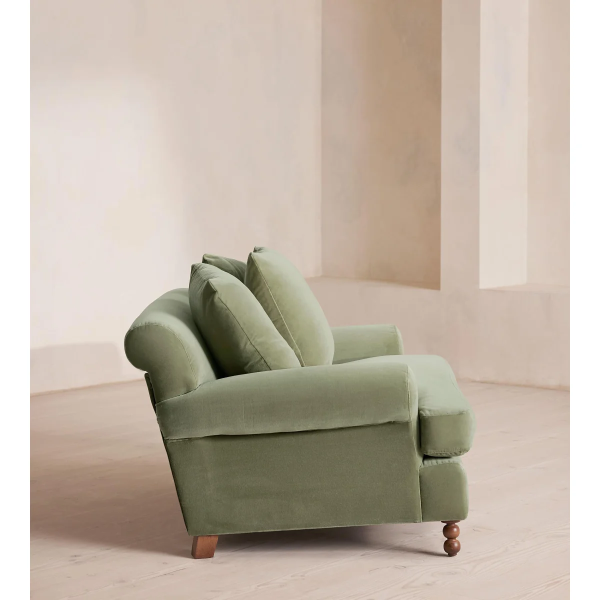 Audrey Loveseat, Velvet, Seafoam, UK – image 4