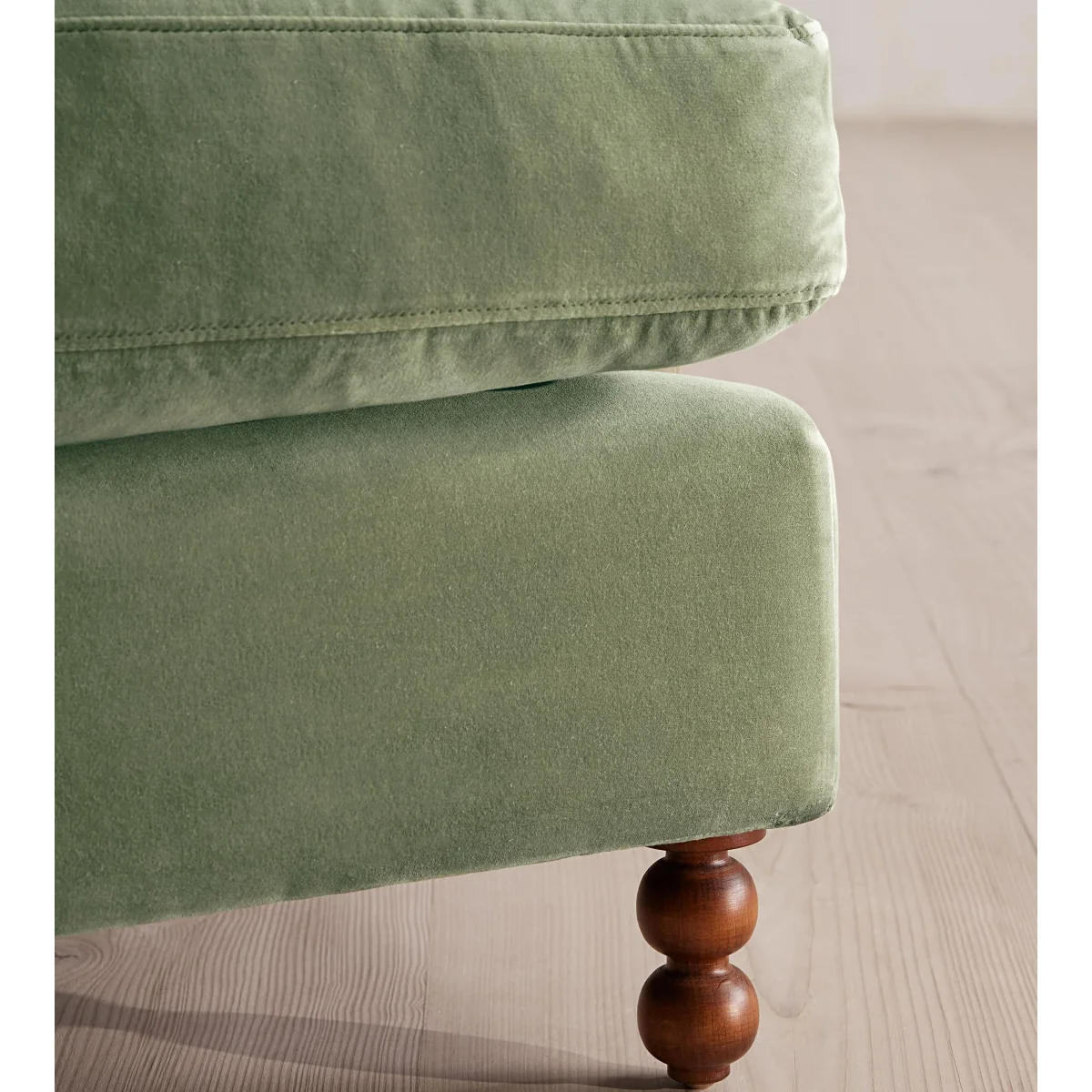 Audrey Loveseat, Velvet, Seafoam, UK – image 7