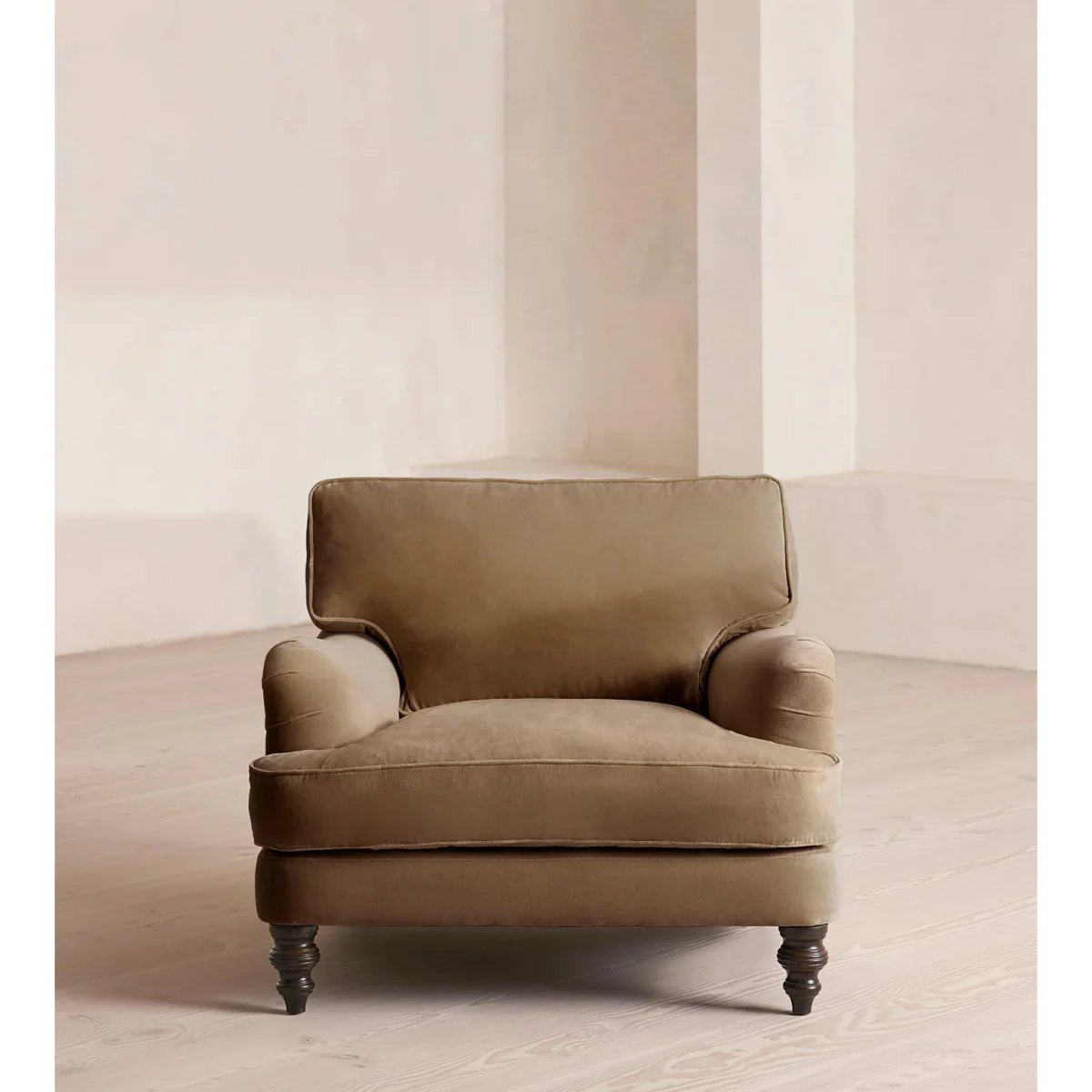 Arundel Loveseat, Velvet, Truffle – image 3
