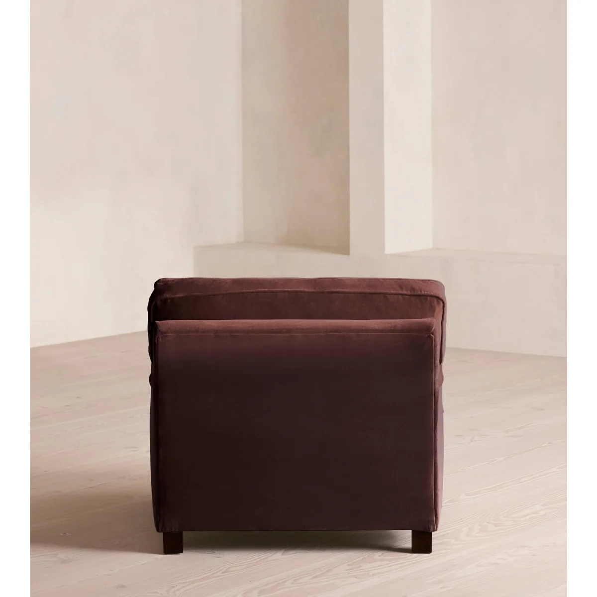 Arundel Loveseat, Velvet, Aubergine – image 5