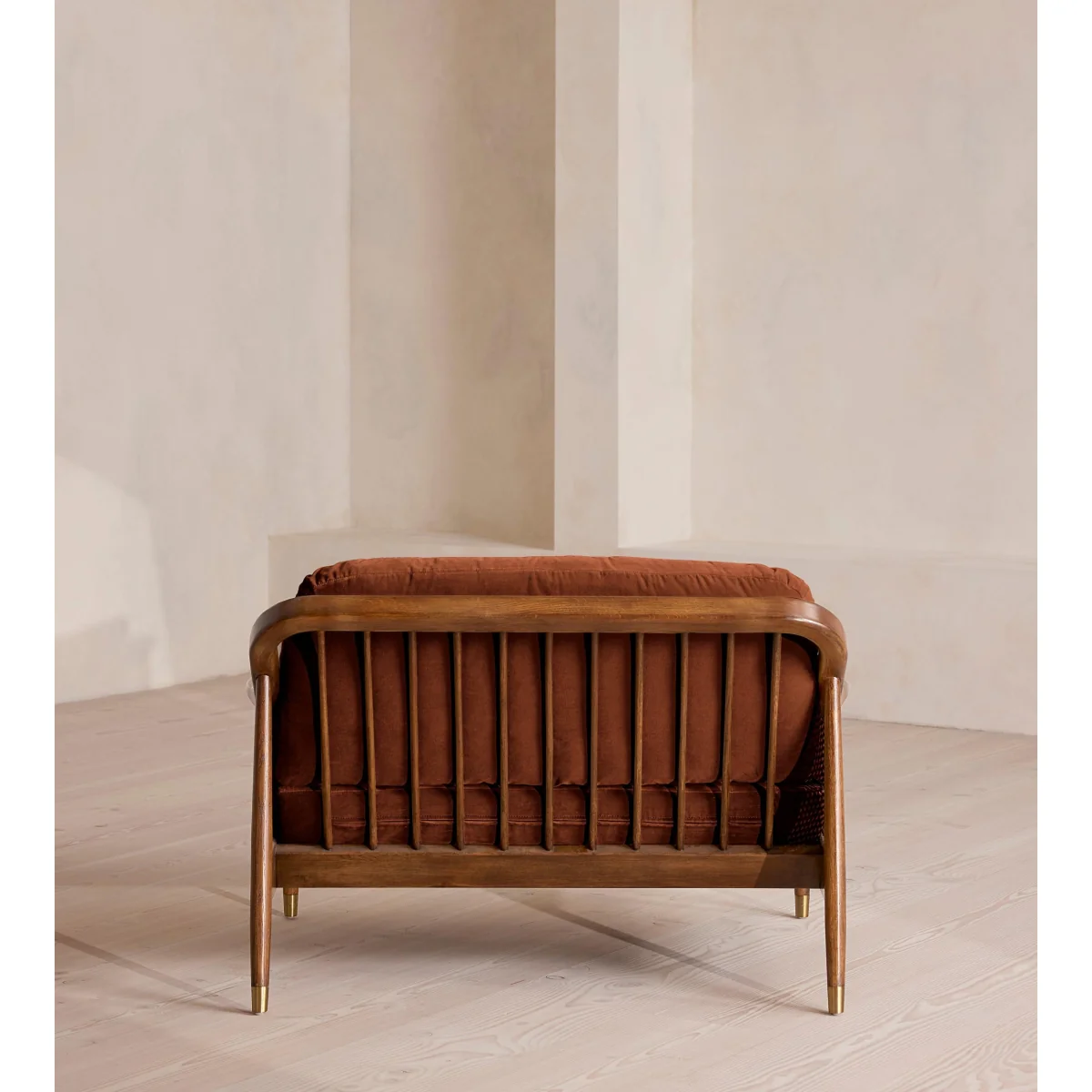 Atlanta Loveseat, Velvet, Cinnamon, UK – image 5