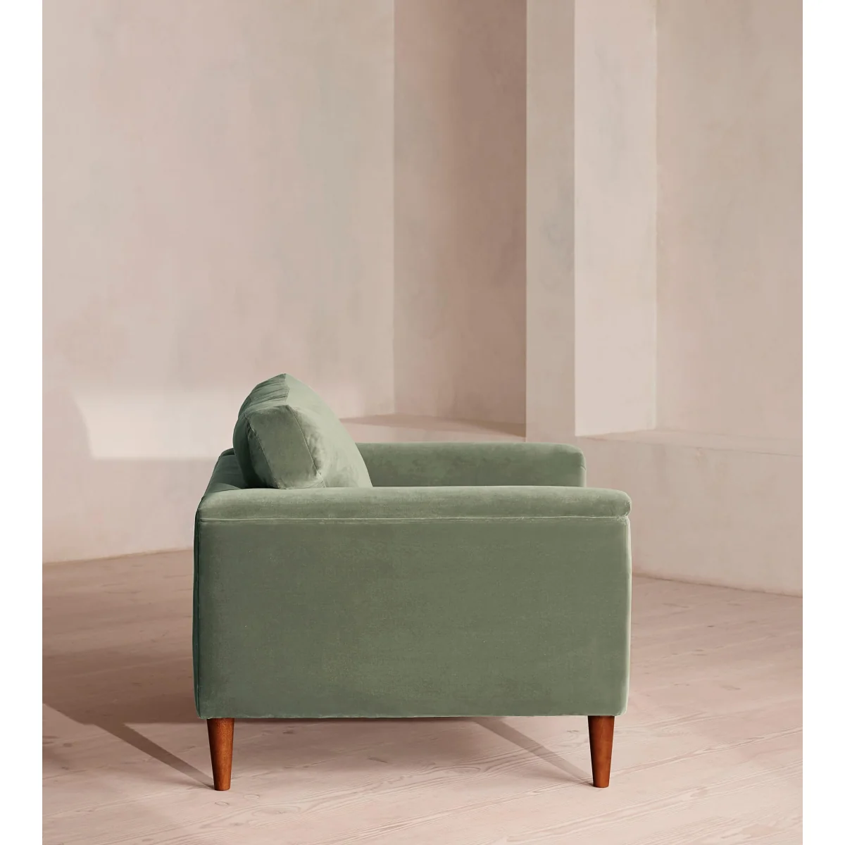 Reya Loveseat, Velvet, Seafoam, UK – image 4