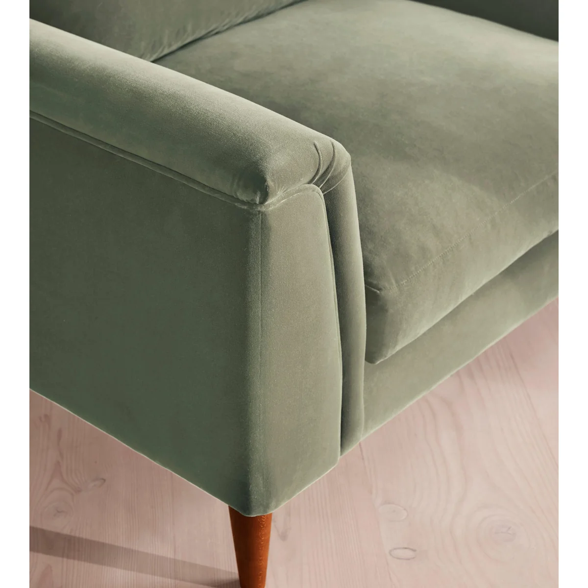 Reya Loveseat, Velvet, Seafoam, UK – image 6