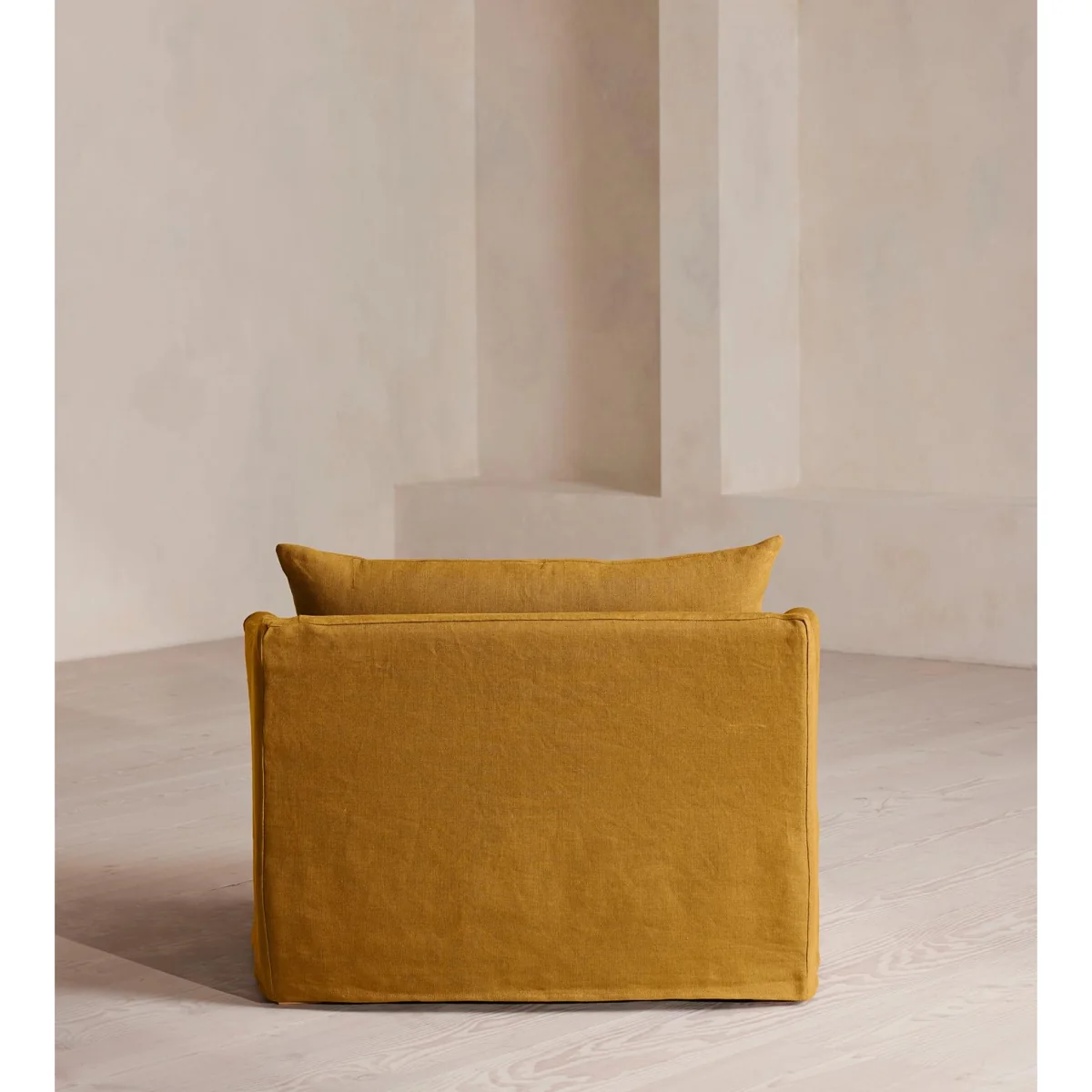 Roma Loveseat, Linen, Turmeric, UK – image 5