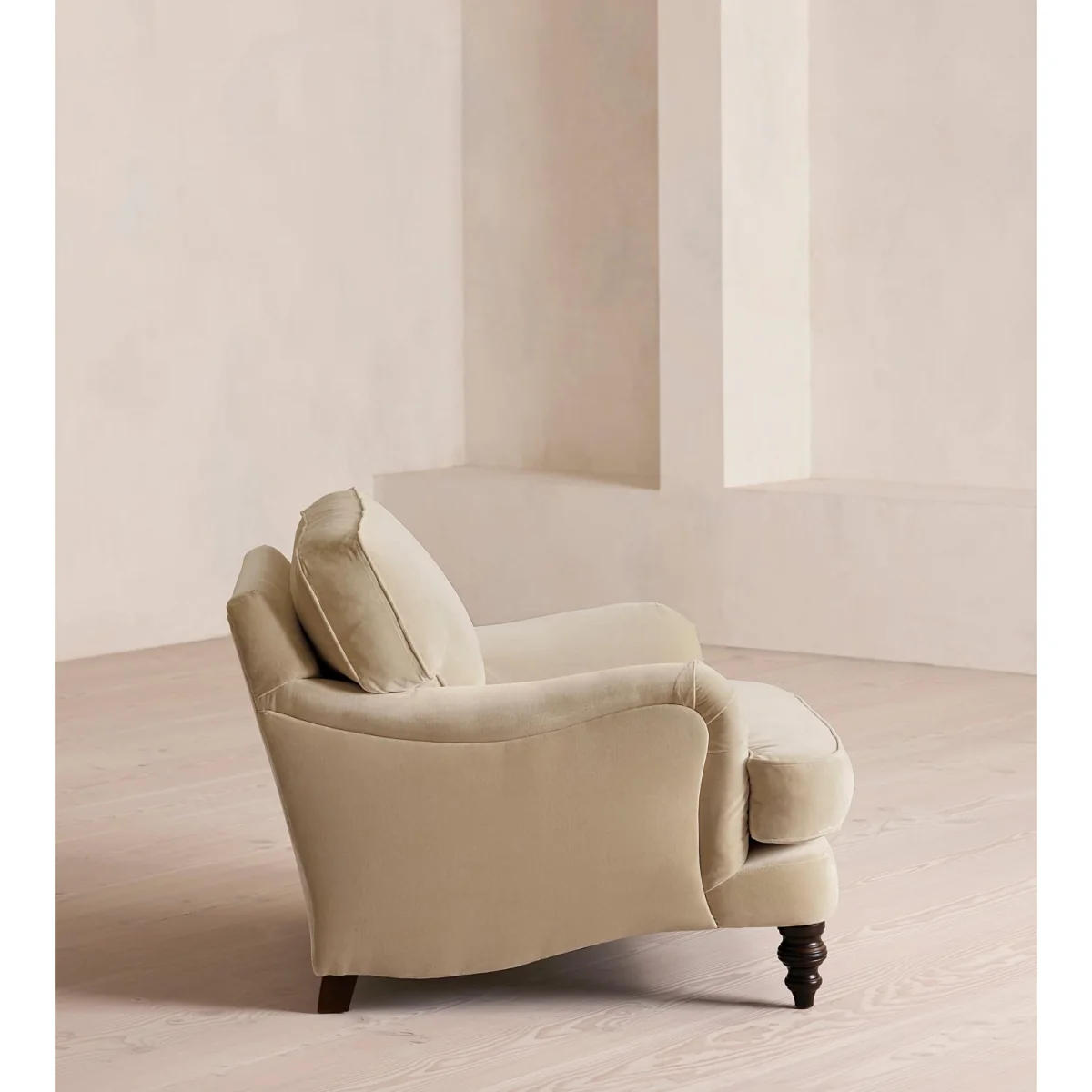 Arundel Loveseat, Velvet, Oyster – image 4