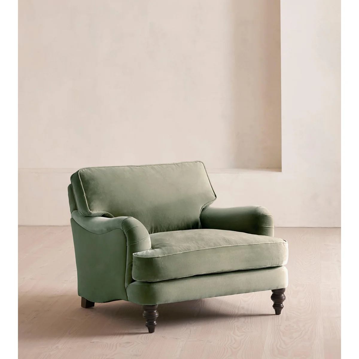 Arundel Loveseat, Velvet, Seafoam – image 2