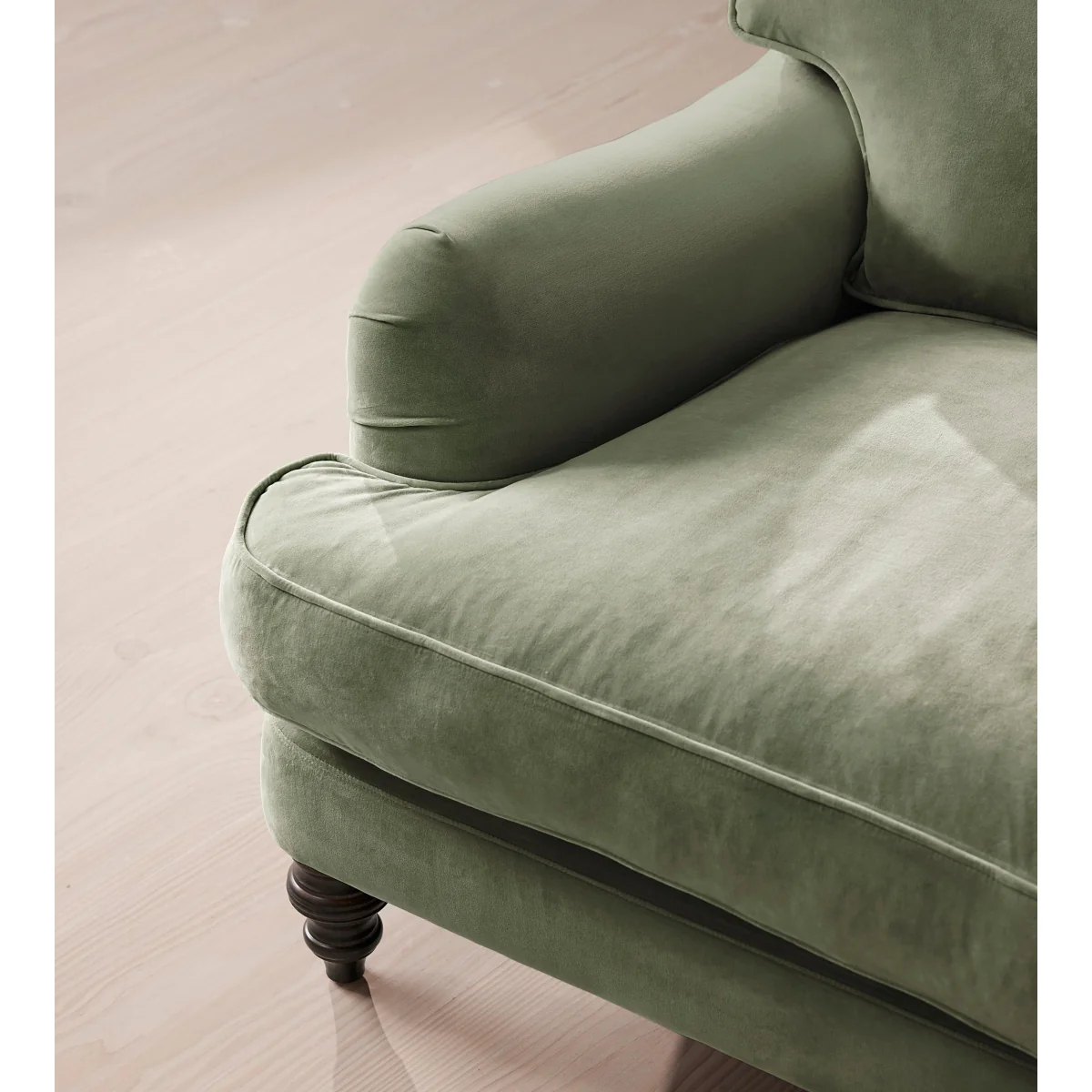 Arundel Loveseat, Velvet, Seafoam – image 6