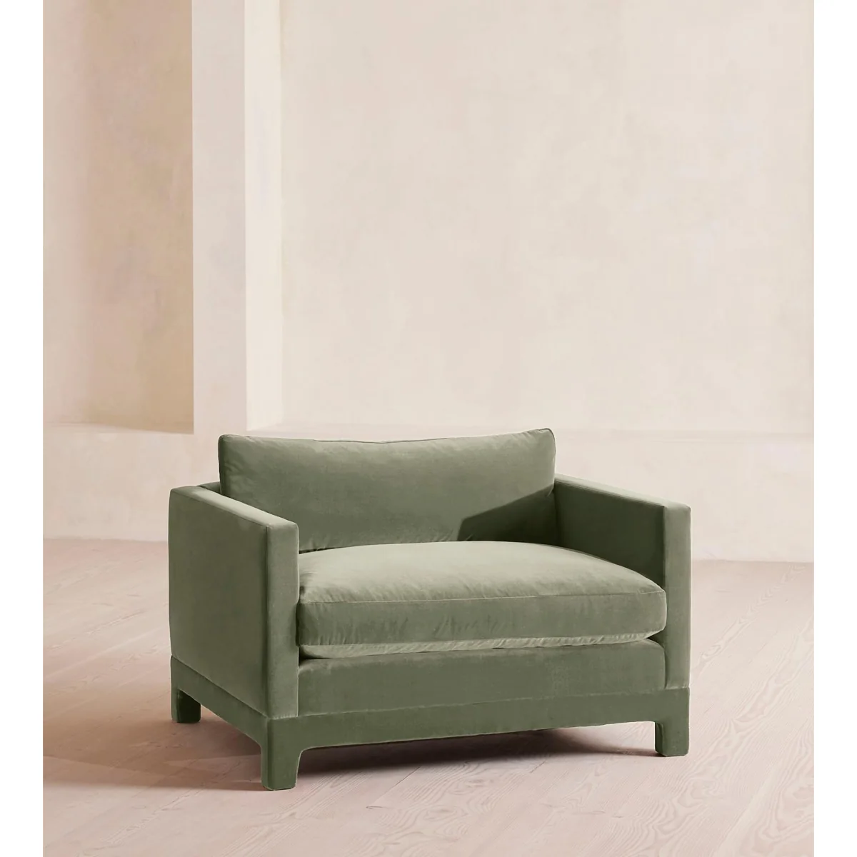 Ashford Loveseat, Velvet, Seafoam, UK – image 2