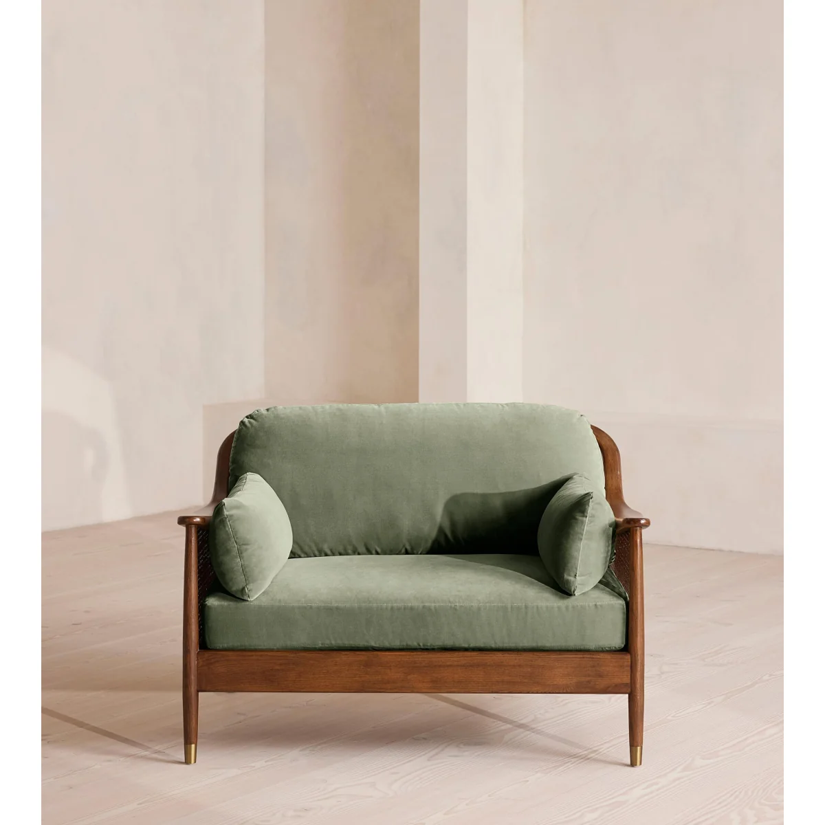 Atlanta Loveseat, Velvet, Seafoam, UK – image 3