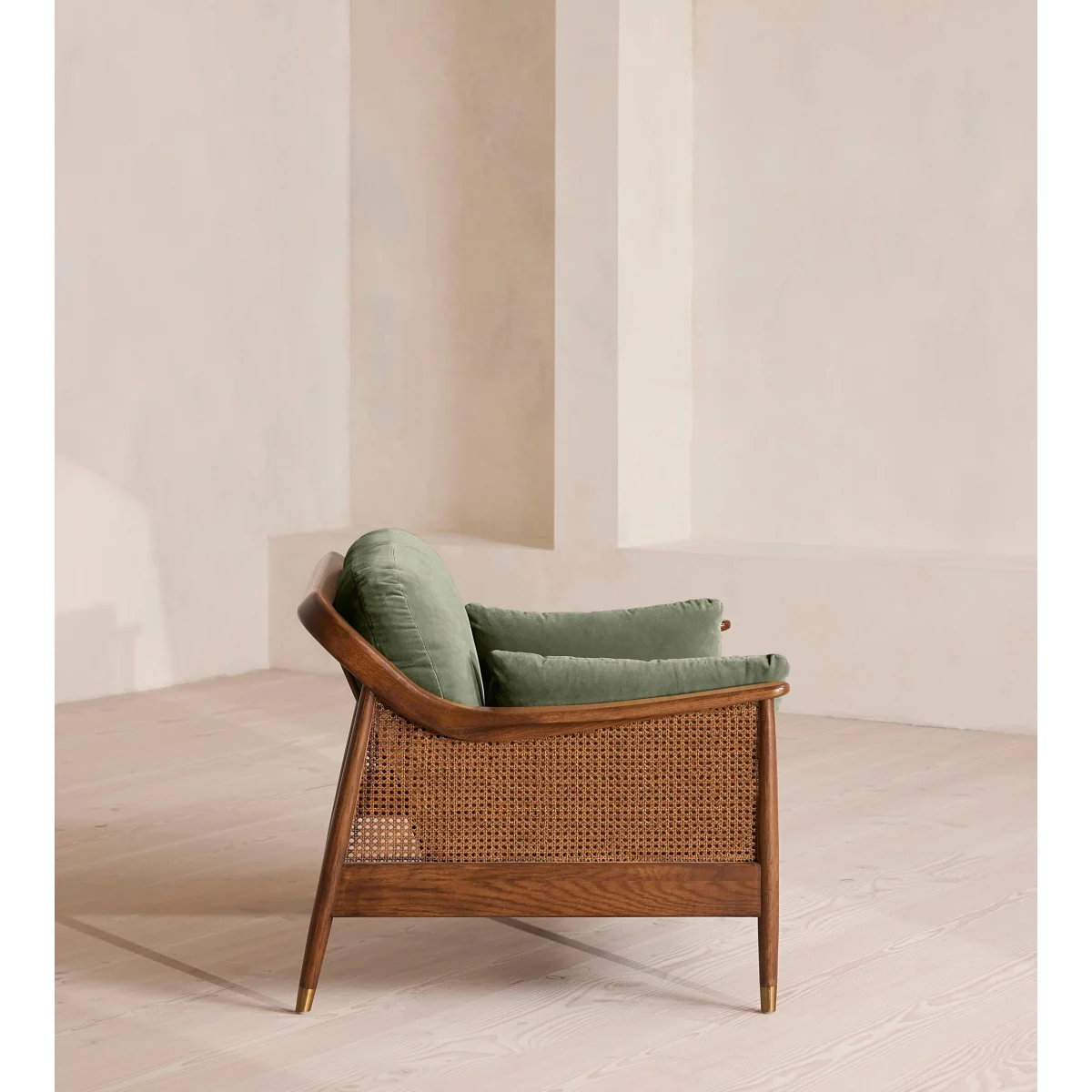 Atlanta Loveseat, Velvet, Seafoam, UK – image 4