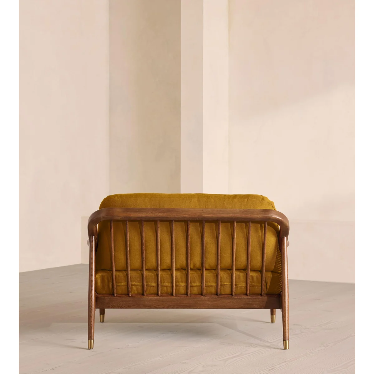Atlanta Loveseat, Linen, Turmeric, UK – image 5
