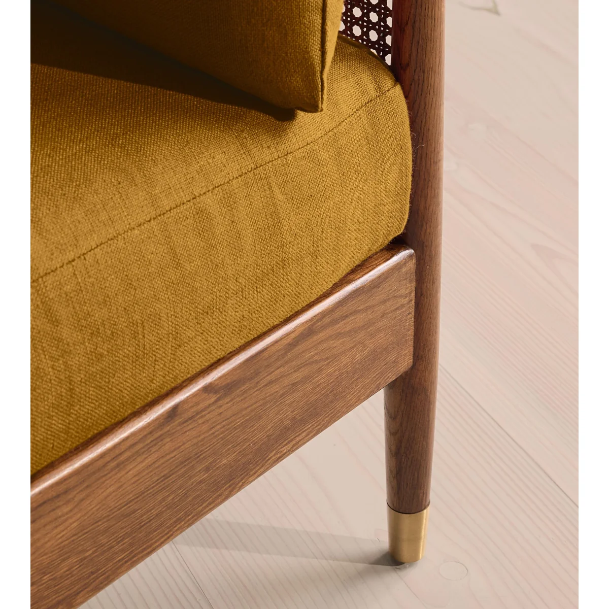 Atlanta Loveseat, Linen, Turmeric, UK – image 6