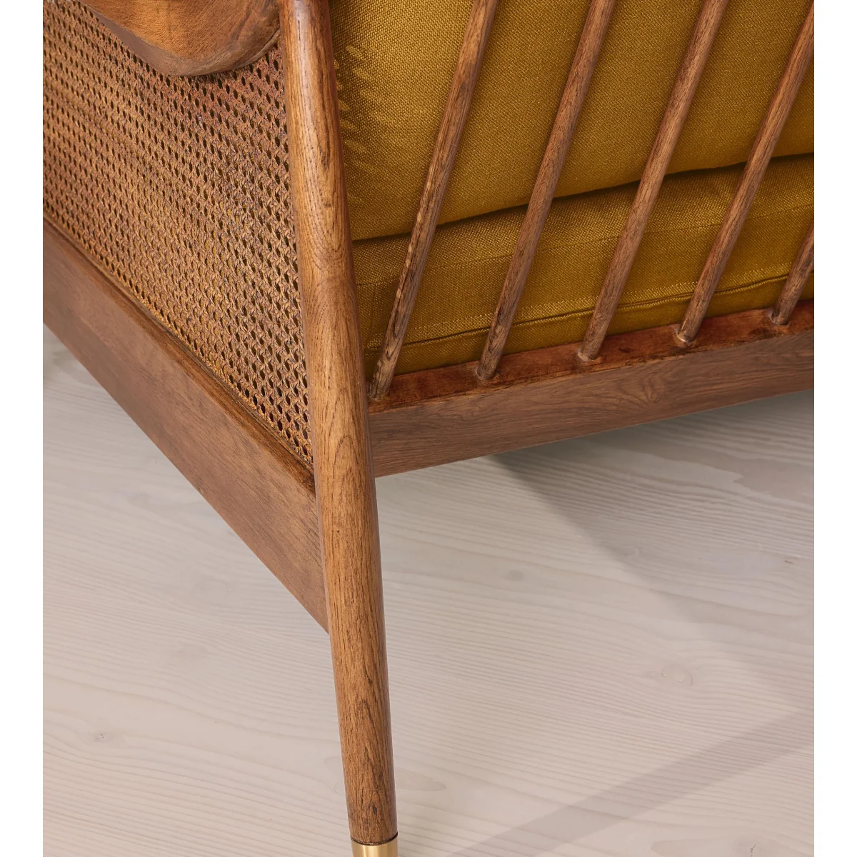 Atlanta Loveseat, Linen, Turmeric, UK – image 7