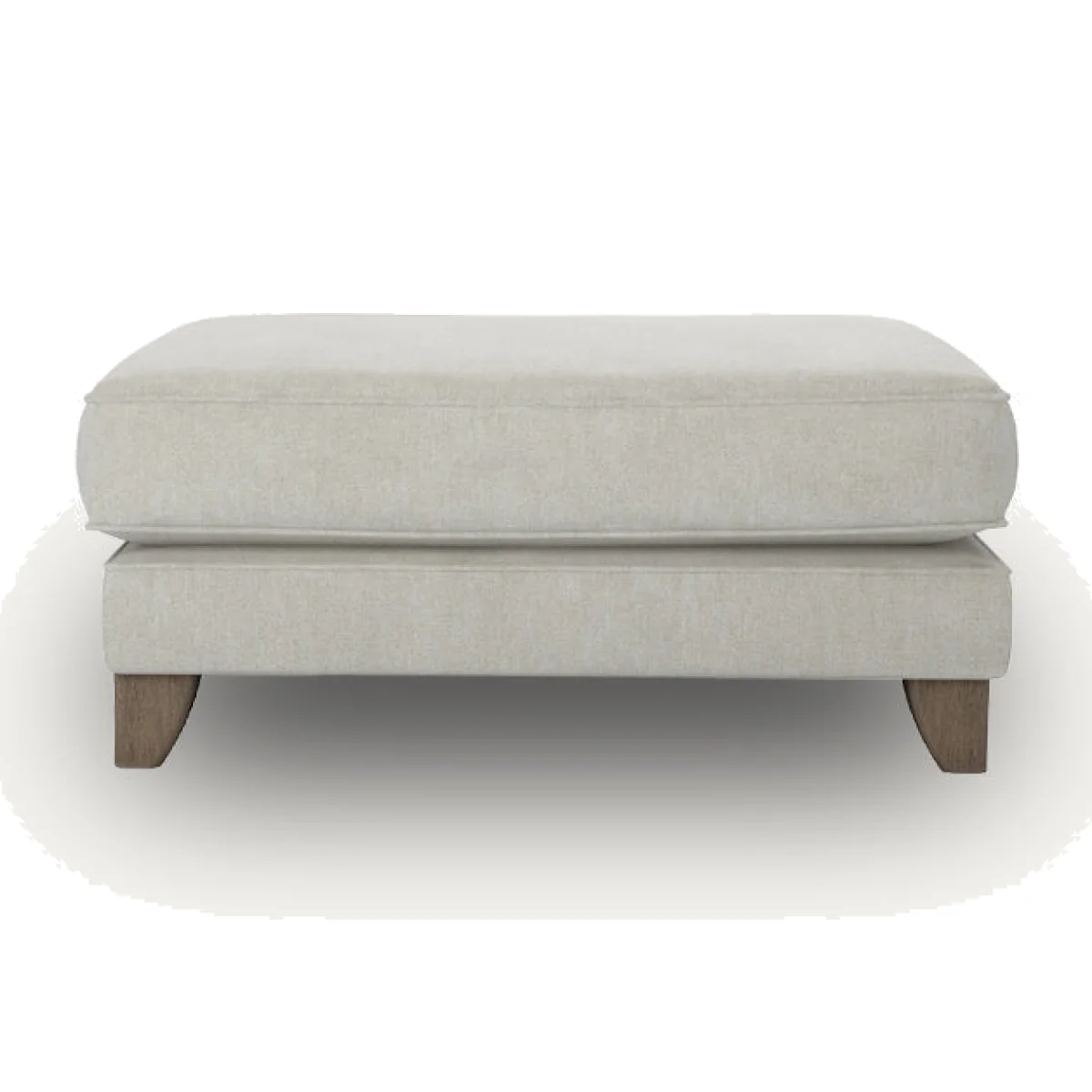 Columbine Footstool, Natural