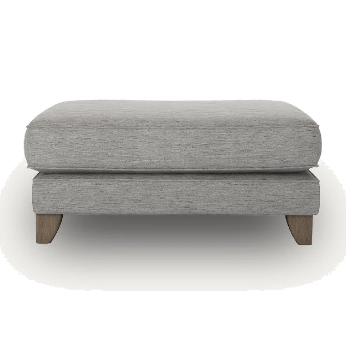 Columbine Footstool, Grey