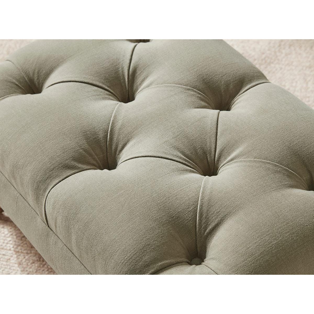 Bodo Small Ottoman – Ocean Opulent Cotton Velvet – image 10