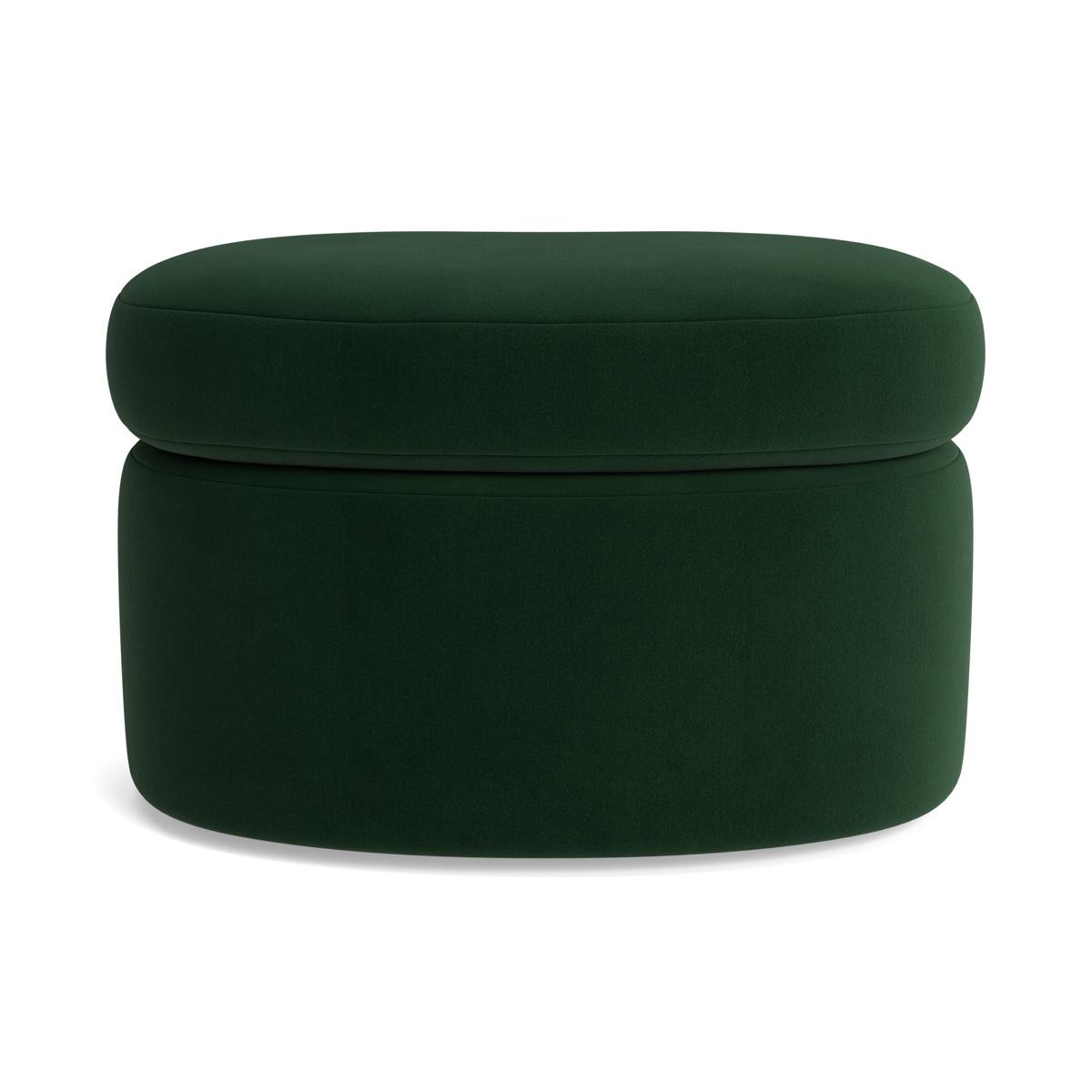 Lulea Ottoman – Pewter Cotton Linen – image 7
