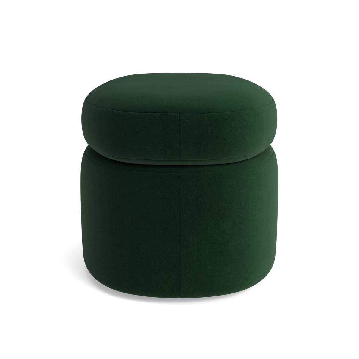 Lulea Ottoman – Pewter Cotton Linen – image 9