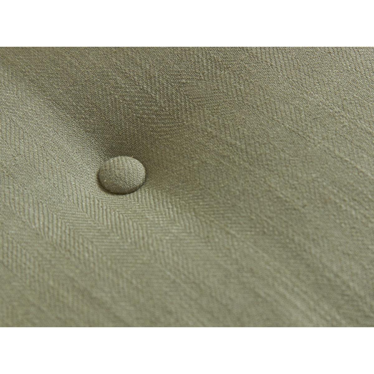 Visby Ottoman – Eucalyptus Wide Cotton Stripe – image 3