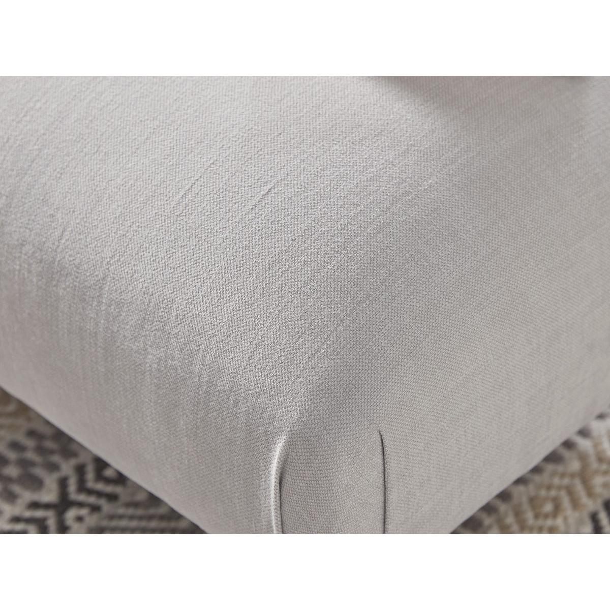 Kiruna Ottoman – Soft Eau De Nil Wide Cotton Stripe – image 4