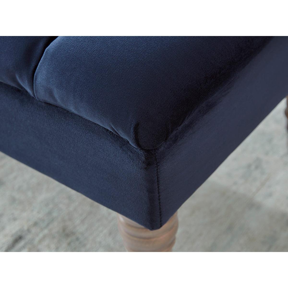 Kemi Ottoman – Soft Grey Opulent Cotton Velvet – image 3