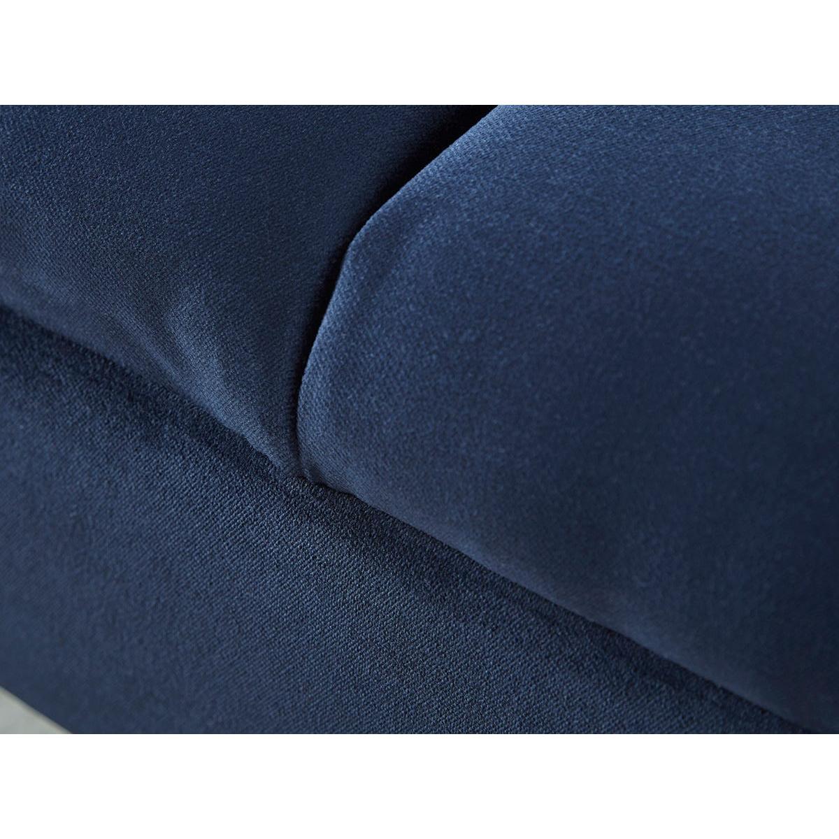 Kemi Ottoman – Soft Grey Opulent Cotton Velvet – image 5