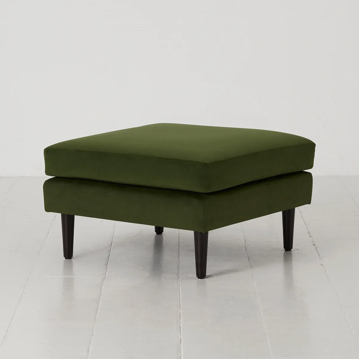 Swyft Model 01 Velvet Footstool - Elephant – image 1