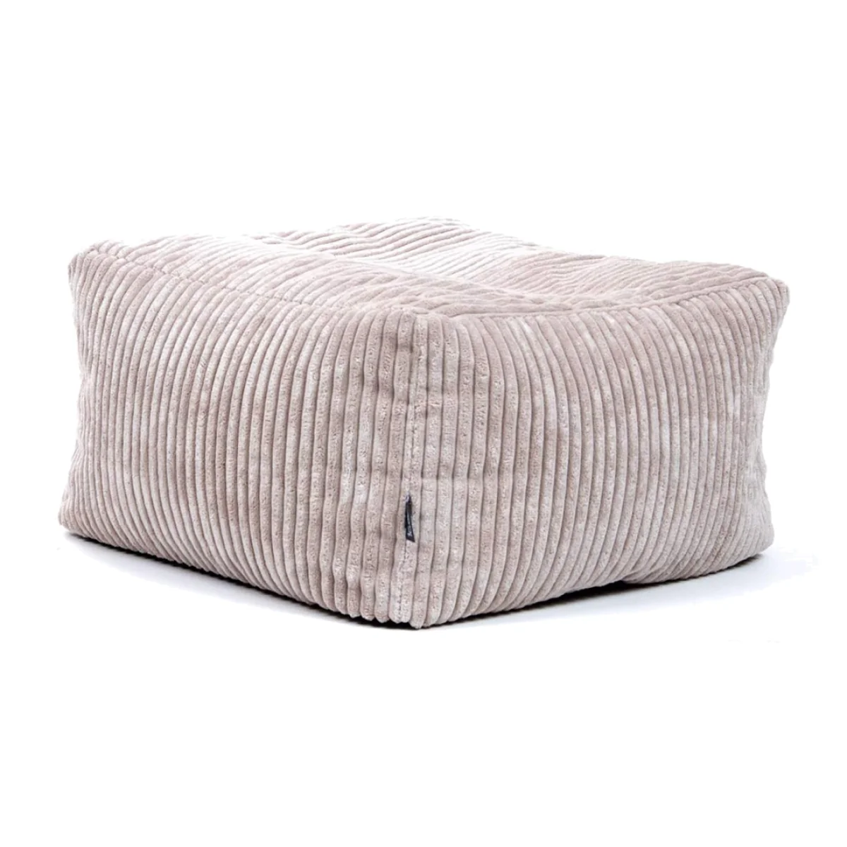 Icon Theo Cord Pouffe - Navy Blue – image 1