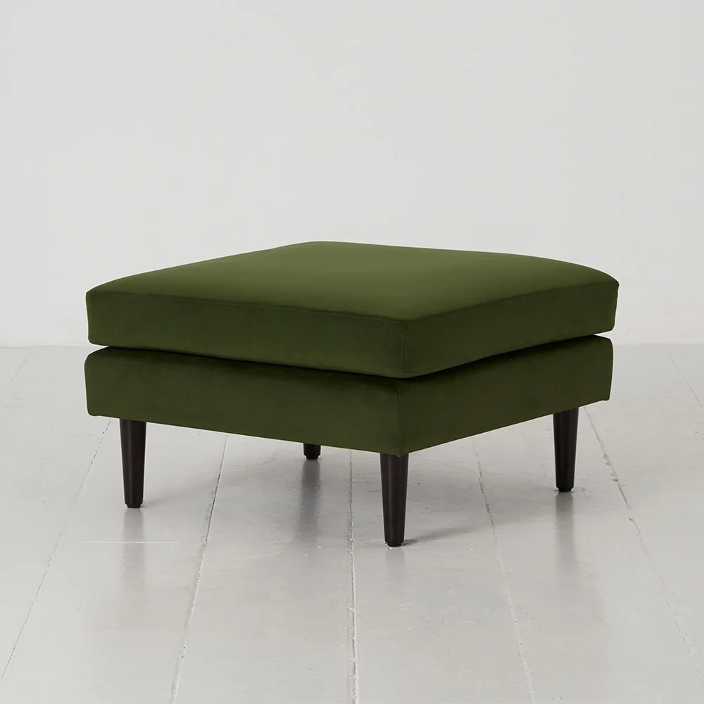 Swyft Model 01 Velvet Footstool - Vine – image 1