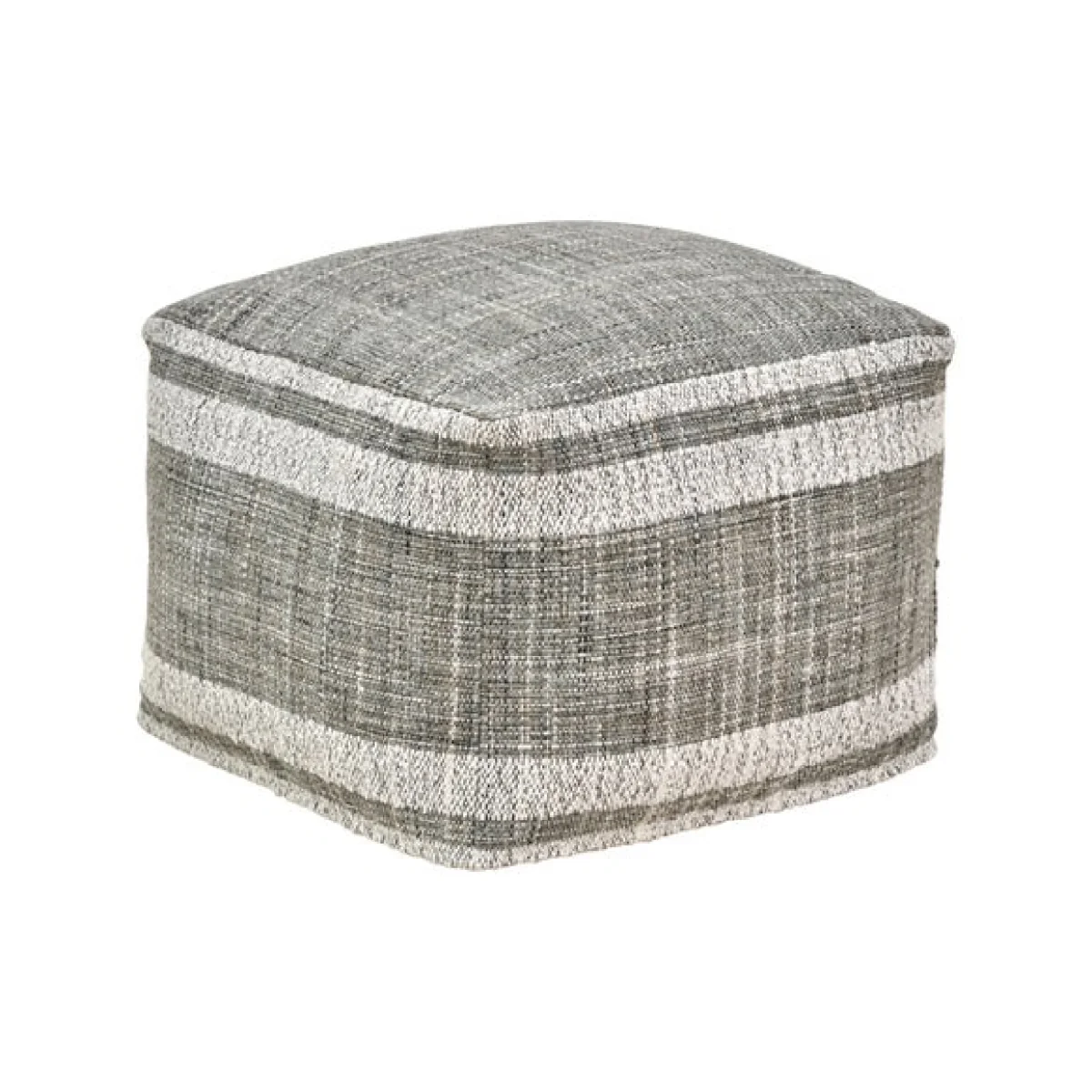 Pacific Lifestyle Stripe Outdoor Pouffe – image 3