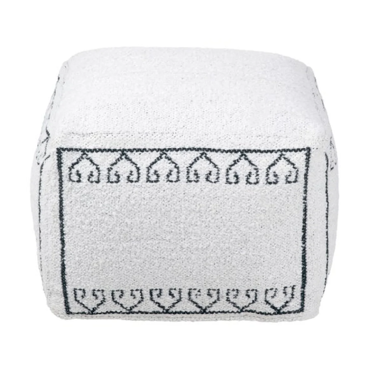Pacific Lifestyle Greek Key Outdoor Pouffe – image 5