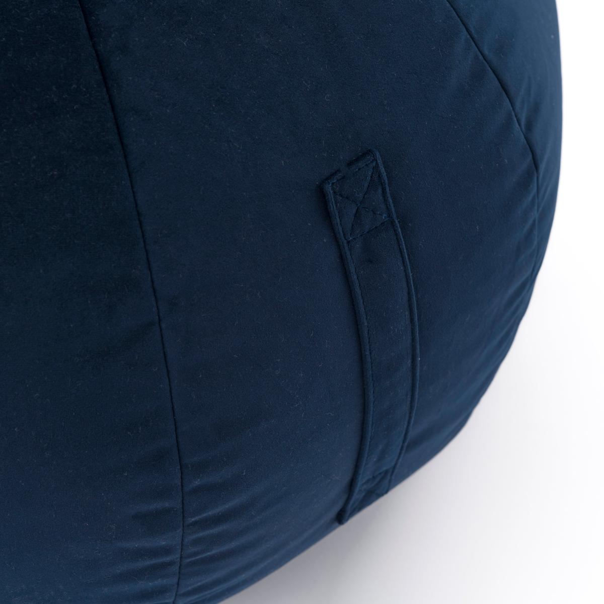 Eliza Navy Ball Pouffe – image 2
