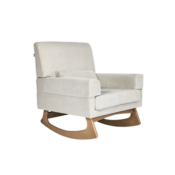 Gaia Baby Serena Corduroy Nursing Chair & Footstool Set – image 4