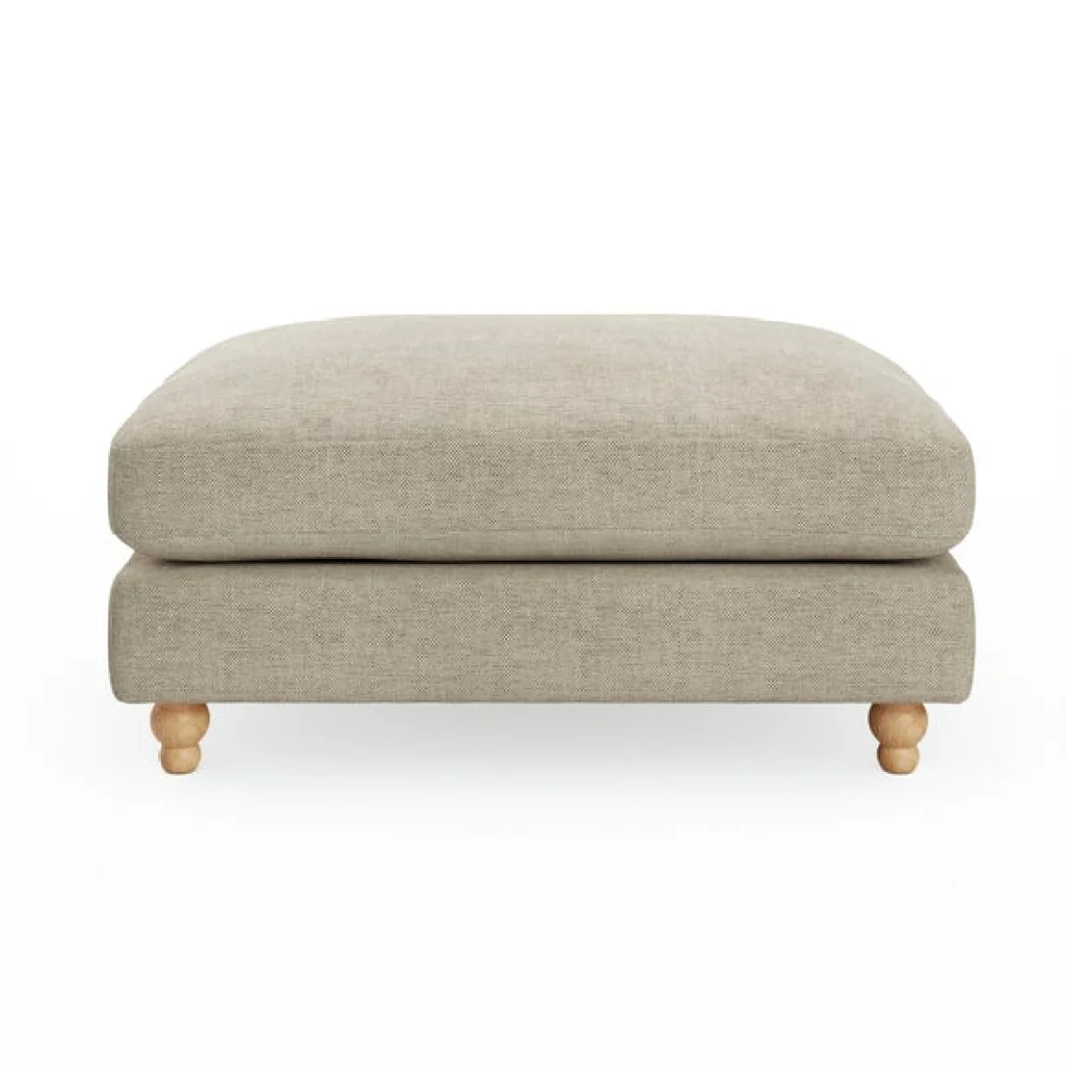 Martha Basket Weave Footstool – image 2