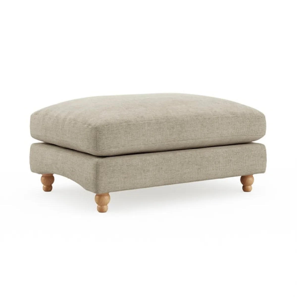 Martha Basket Weave Footstool – image 3