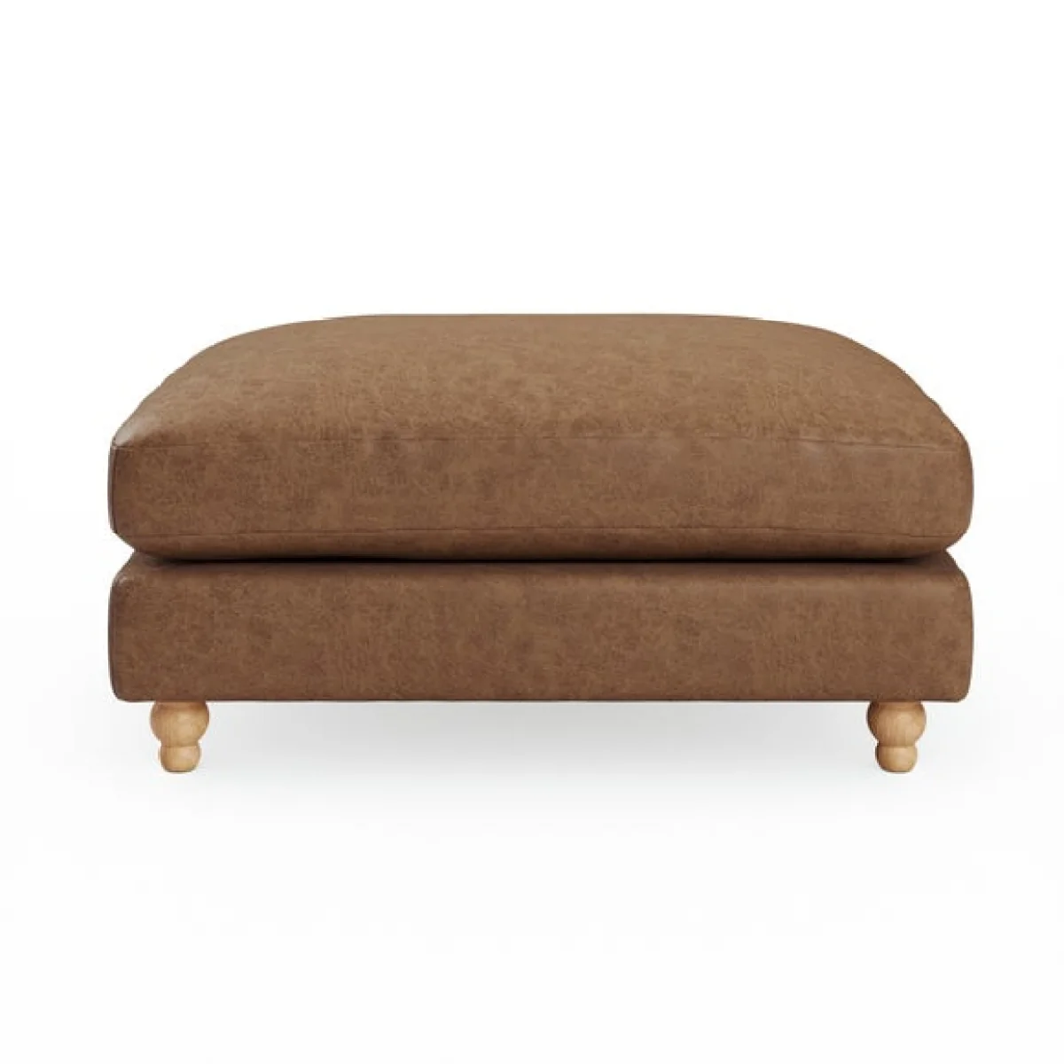 Martha Arizona Faux Leather Footstool – image 2