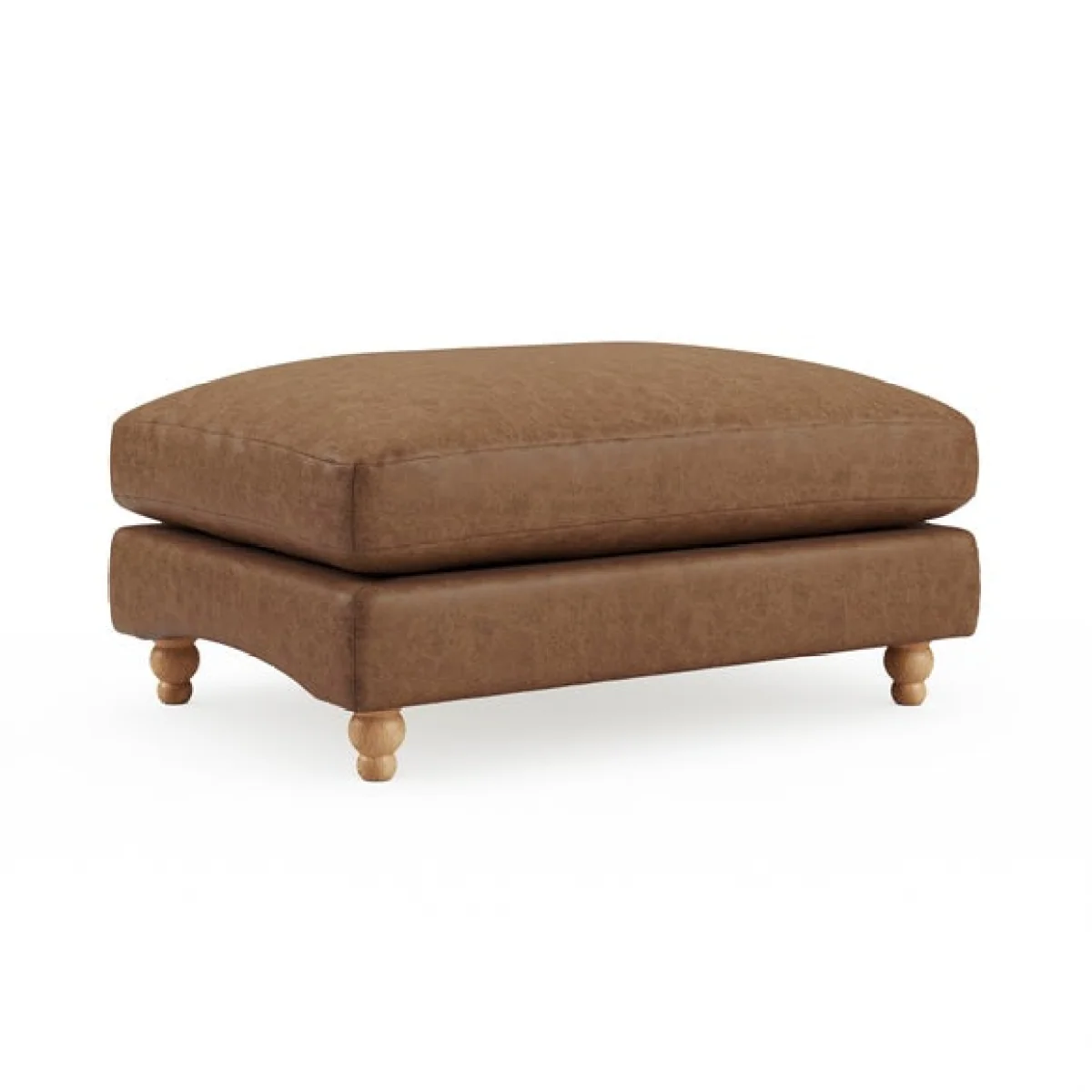 Martha Arizona Faux Leather Footstool – image 4