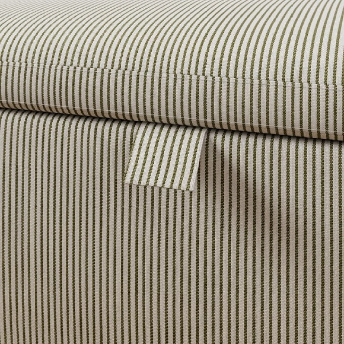 Box Chest Tiny Stripe Storage Footstool – image 5