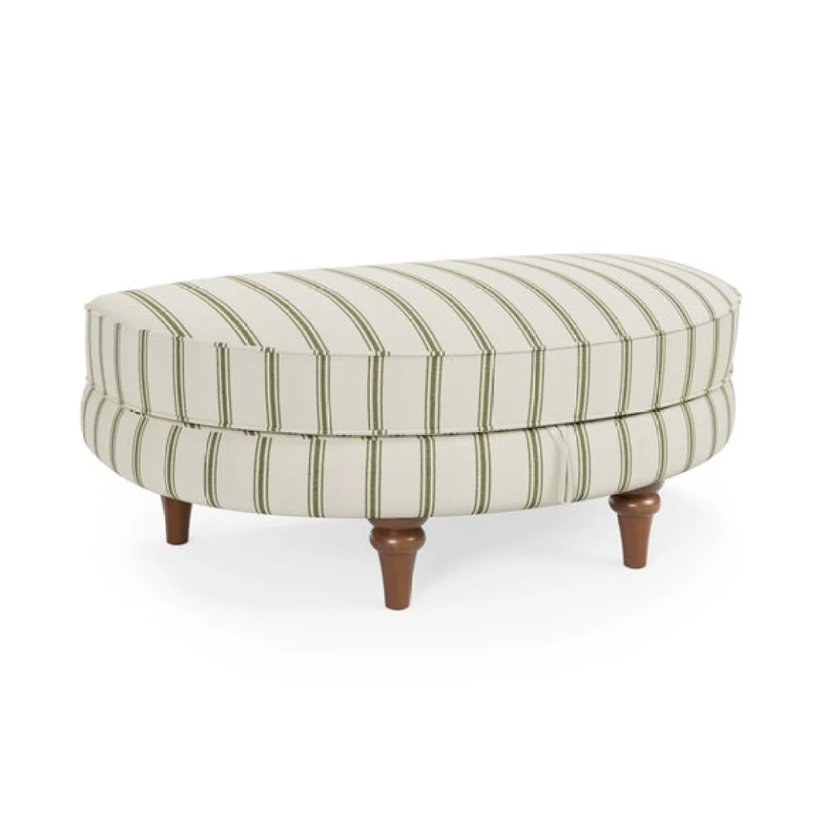 Beatrice II Folkstone Stripe Oval Snuggle Storage Footstool – image 7