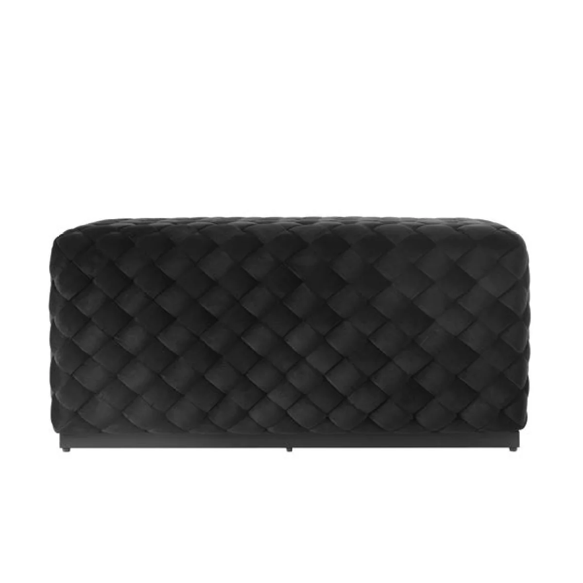 Colline Velvet Pouffe – image 3