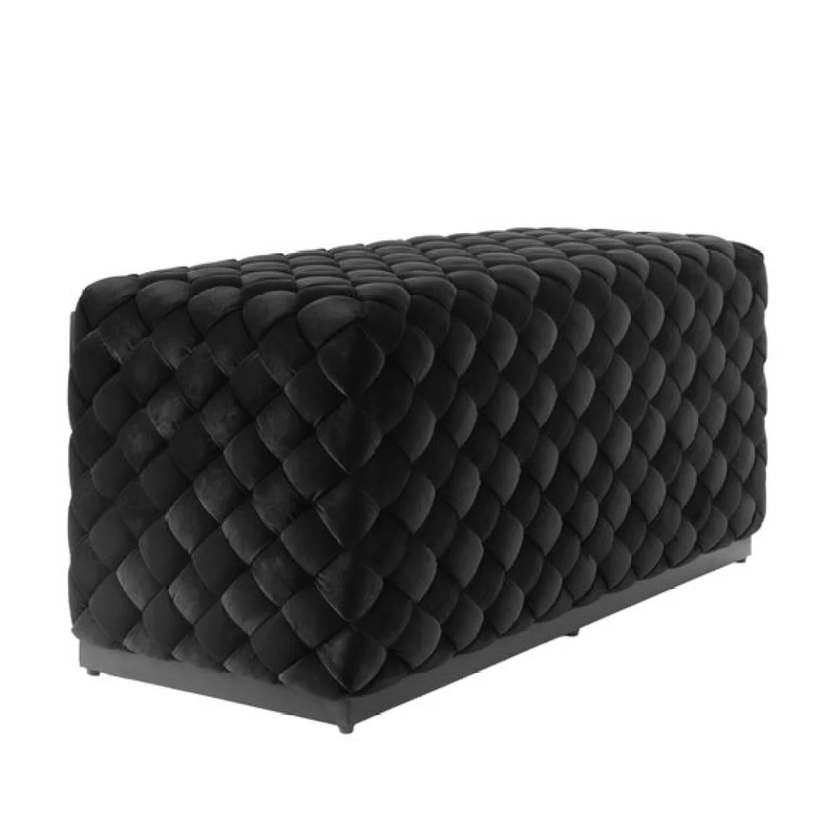 Colline Velvet Pouffe – image 4